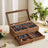 Watch Box - Wood - Rustic Walnut - 12-Slot