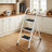 3 Step Ladder - Heavy Duty Steel - Folding and Portable