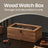 Watch Box - Wood - Rustic Walnut - 12-Slot