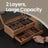 Watch Box - Wood - Rustic Walnut - 12-Slot