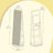 Lockable Jewellery Cabinet - Wood - White and Black - 360° Rotating with Full-Length Mirror and Storage Shelves