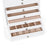Jewellery Box - Faux Leather - White - Extra Large 10-Layer Storage with Drawer