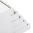 Jewellery Box - Faux Leather - White - Extra Large 10-Layer Storage with Drawer