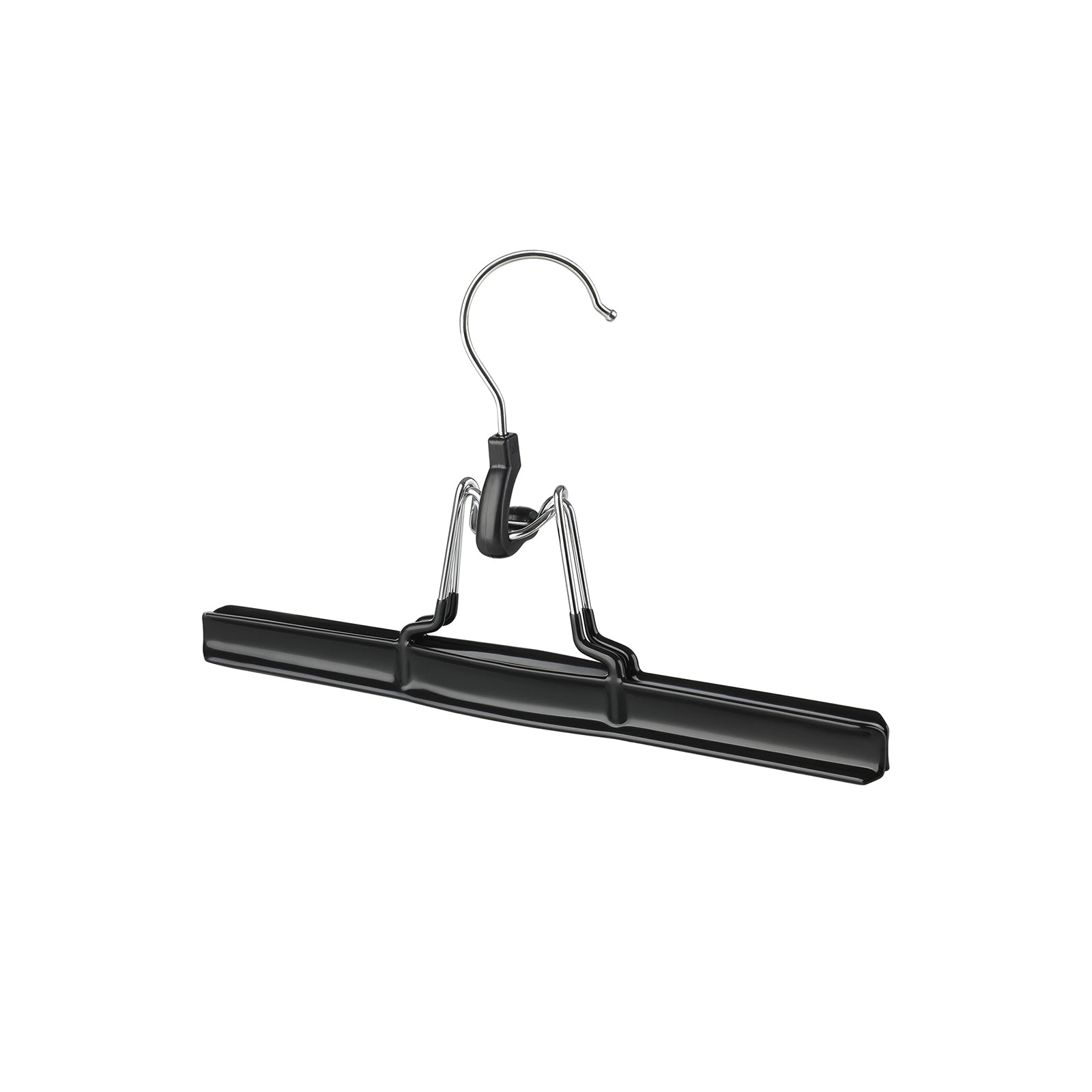 Skirt Hangers - Metal - Black - 360 Degree Swivel Hook