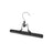 Skirt Hangers - Metal - Black - 360 Degree Swivel Hook