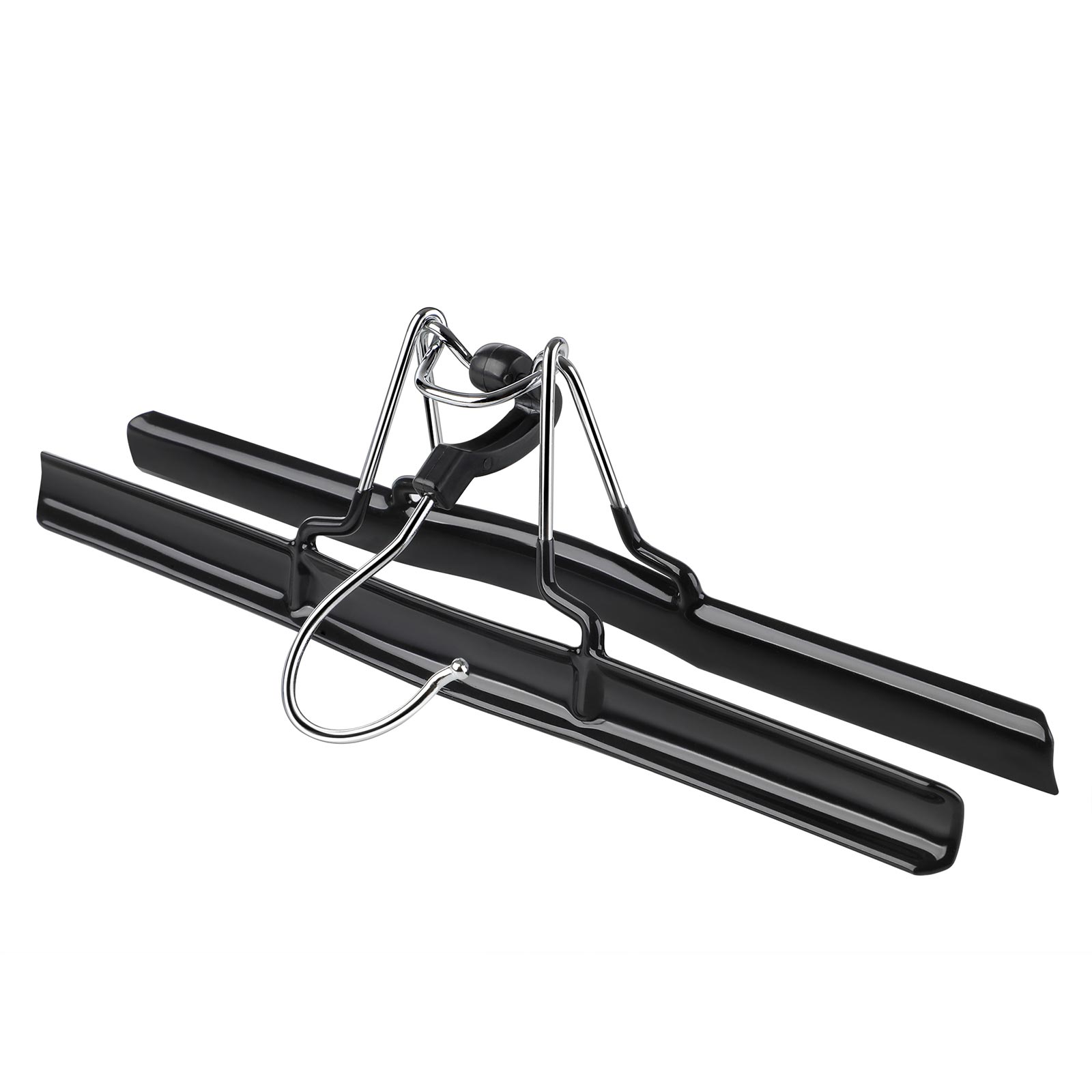 Skirt Hangers - Metal - Black - 360 Degree Swivel Hook