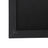 Picture Frame Set - Rigid Plastic - Black - 10 Pieces in Various Sizes