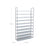 10-Tier Shoe Rack - Fabric - Grey - Holds Up to 50 Pairs of Shoes
