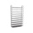 10-Tier Shoe Rack - Holds Up to 50 Pairs - Non-Woven Fabric - Black