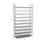 10-Tier Shoe Rack - Holds Up to 50 Pairs - Non-Woven Fabric - Black