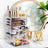 Makeup Organiser - Plastic - Transparent - 11 Drawers with 15 Compartments