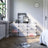 Interlocking Storage Unit - Wood - White - 12 Cube Design for Versatile Organization