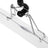 Wood Skirt Hangers - Wood - Dark Walnut - Non-Slip with Full-Width Clamp and Lock