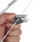Trousers Hangers - Premium Quality Plastic - Grey - Non-slip Clips