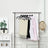Velvet Trouser Hangers - Velvet - Grey - Non-Slip with Bar and Clips