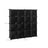 Modular Storage Unit - Plastic - Translucent White - 16 Cube Organizer for Shoes and Clothes