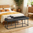 Ottoman Bench - Synthetic Leather - Black
