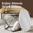 Round Coffee Tables Set - Steel - Modern