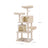 Cat Tree - Smoky Grey - Plush and Sisal