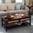 Coffee Table - Solid Wood - Rustic