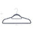 Velvet Hangers - Velvet - Black - Ultra Thin Space Saving with Tie Organizer and 360 Degree Swivel Hook