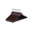 Coat Hangers - Maple Wood - Dark Brown - 20 Pack with Shoulder Notches and Trousers Bar