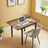 Folding Dining Table - Seats 2-4 People - Natural Oak - Drop Leaf Extendable for Small Spaces