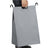 Laundry Cart - Fabric - Beige - 3 Removable Baskets on Wheels