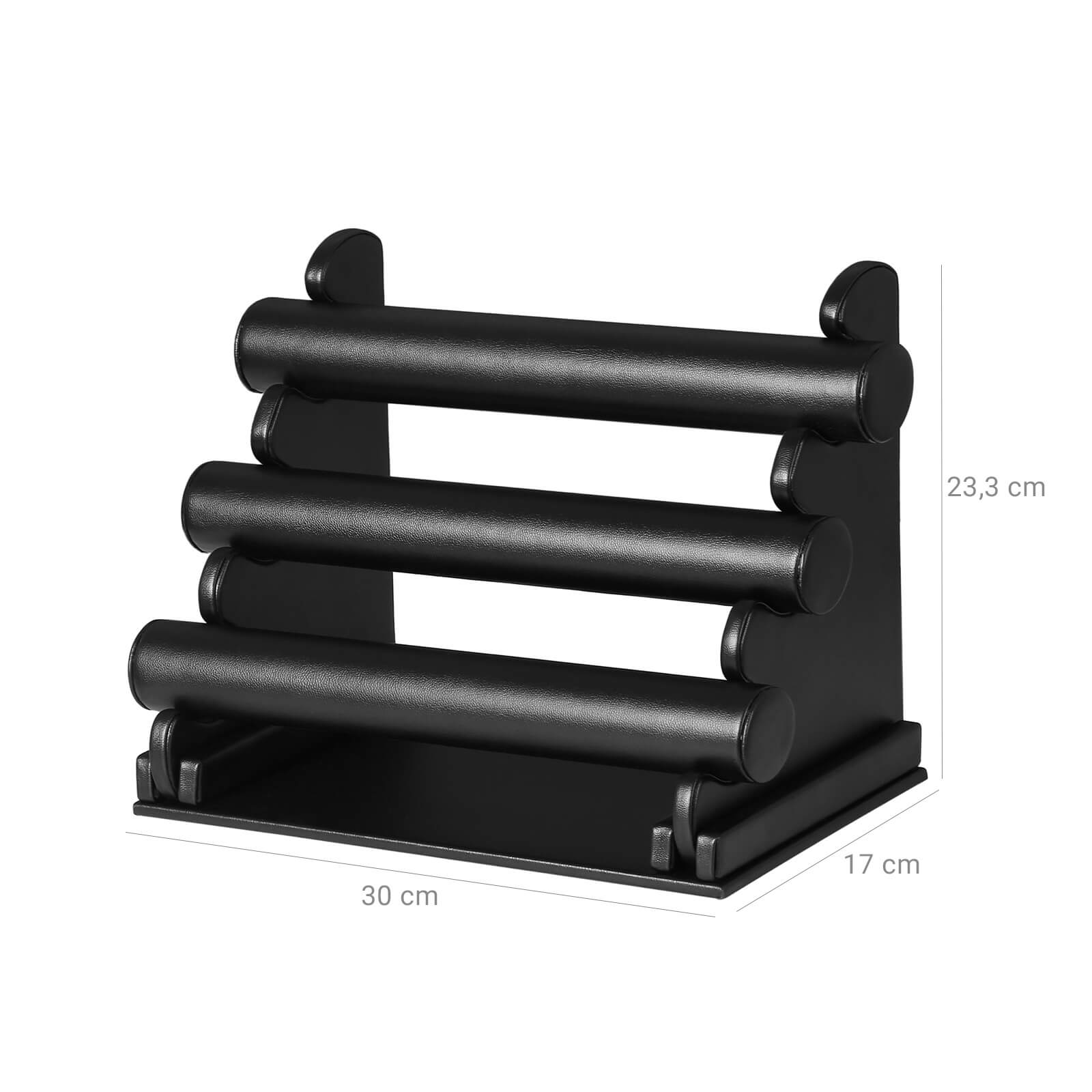 Jewellery Stand - Metal - Black - Multi-Functional Holder for Earrings