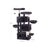 Cat Tree - Engineered Wood - Light Grey - Three Enclosed Caves and Multi-Level Design