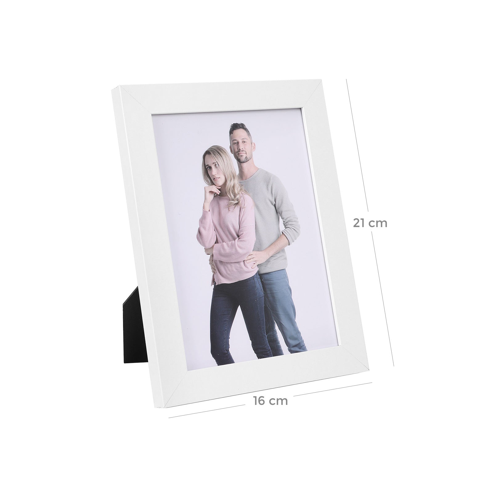 Collage Picture Frame Set - MDF - White - Includes 3 Frames for 5"x7" Photos
