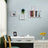 Floating Cube Shelves - Set of 3 - MDF - White