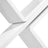 Floating Cube Shelves - Set of 3 - MDF - White
