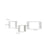 Floating Cube Shelves - Set of 3 - MDF - White