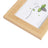 Picture Frame Set - Wood - White, Grey, Brown - Table and Wall Display for 4 x 6 and 5 x 7 Inch Photos