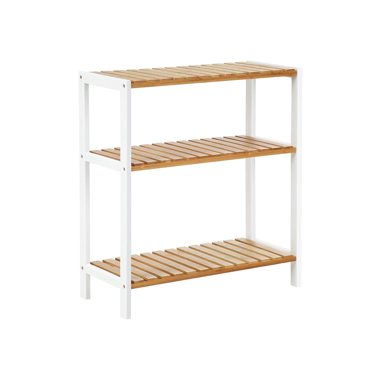 3-Tier Storage Shelf - Bamboo - Natural - Bathroom