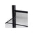 3 Tier Shoe Rack - Metal Mesh - Black - Stackable Design for 9 Pairs of Shoes