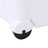 3-Tier Storage Tower - Metal - White - Mobile Design with Wheels