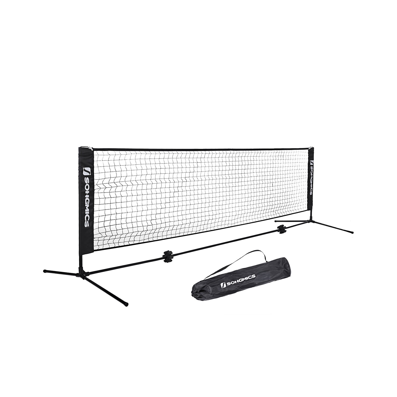 Portable Tennis and Badminton Net - 3 m Length with Stand - Durable Material