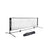 Portable Tennis and Badminton Net - 3 m Length with Stand - Durable Material