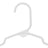 Nursery Hangers - Space Saving, 30 Pack - Plastic - White