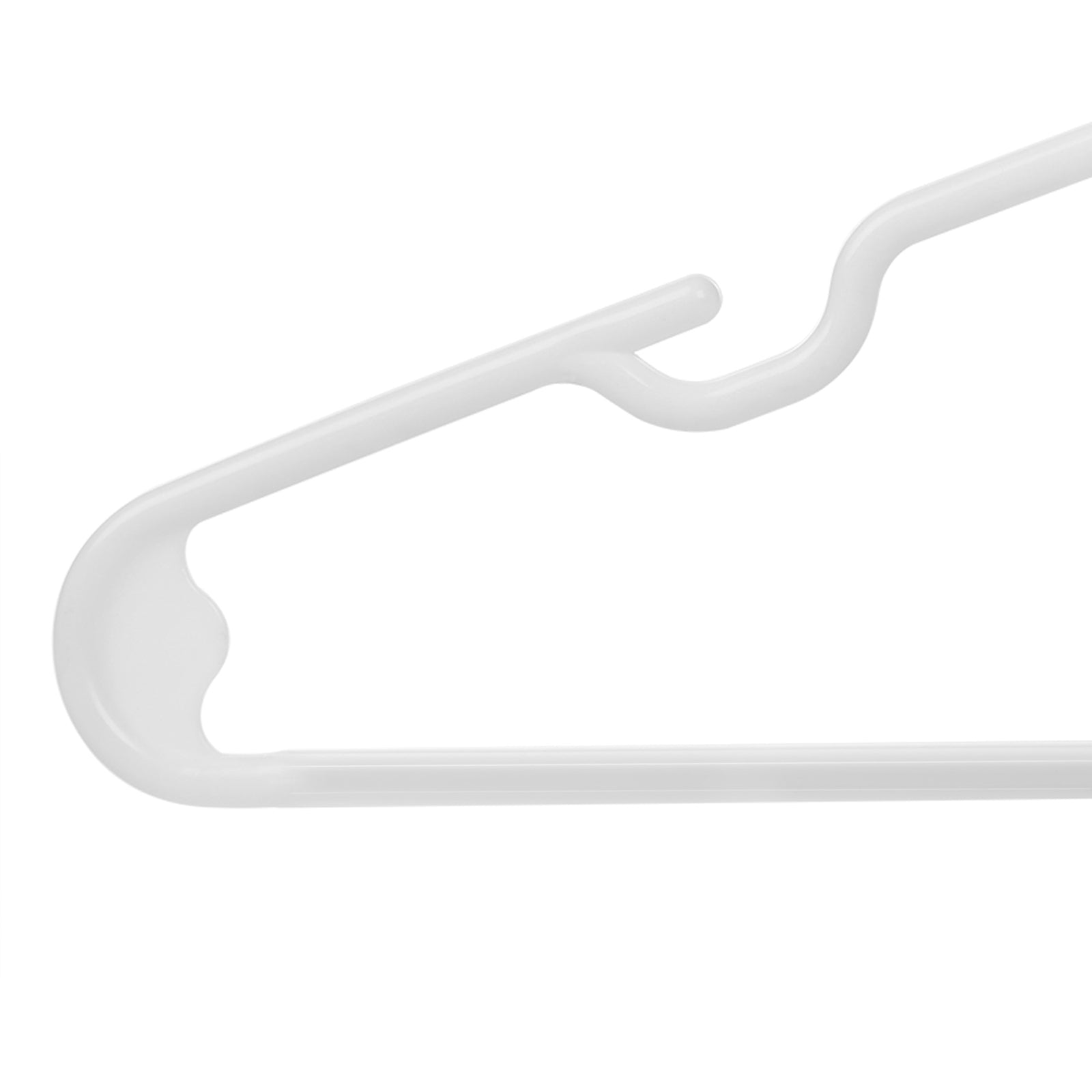 Nursery Hangers - Space Saving, 30 Pack - Plastic - White