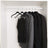 Pants Hangers - Velvet - Grey - 30 Pack with Clips and 360 Rotating Hook