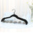 Pants Hangers - Velvet - Grey - 30 Pack with Clips and 360 Rotating Hook
