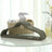 Velvet Hangers - Velvet - Black - Set of 30 with 360° Swivel Hooks