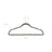 Velvet Hangers - Velvet - Black - Set of 30 with 360° Swivel Hooks