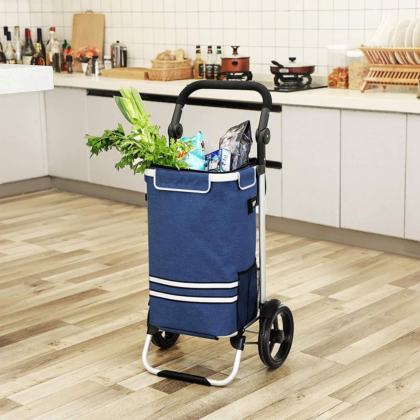 Shopping Trolley - Grey - Solid