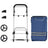 Shopping Trolley - Grey - Solid