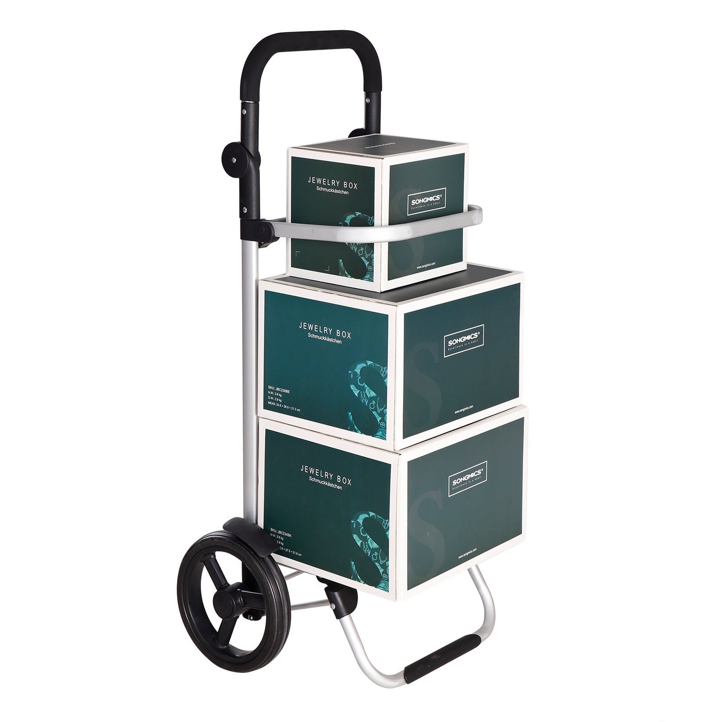 Shopping Trolley - Grey - Solid