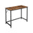 Computer Desk - Metal - Rustic Brown - Stability You Can Rely On